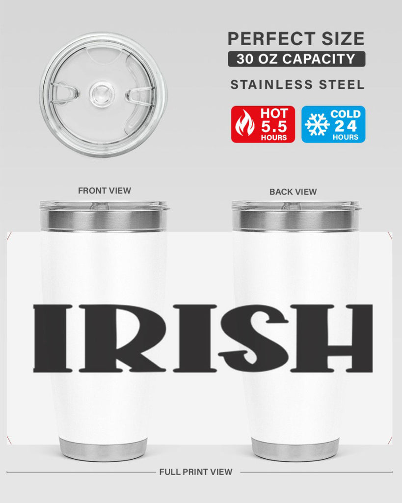 Irish Style 77#- St Patricks Day- Tumbler