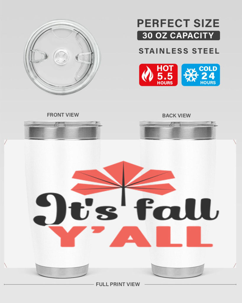 Its fall yall 373#- fall- Tumbler
