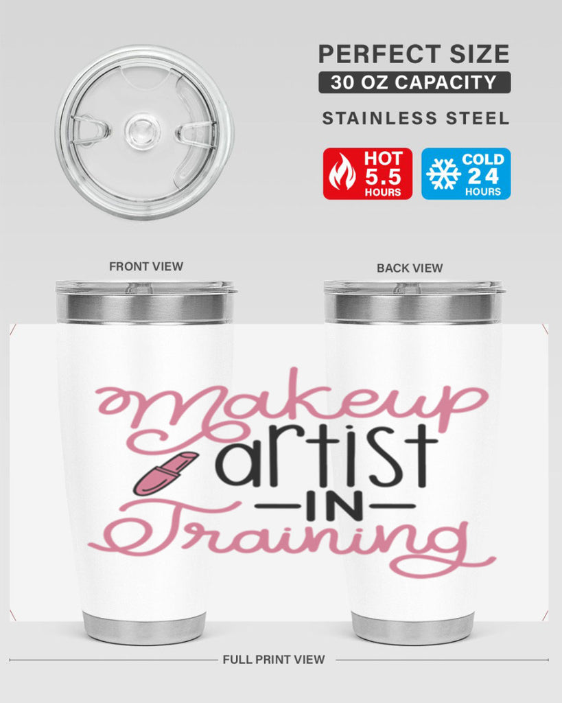 Makeup Artist in Training Style 53#- make up- Tumbler