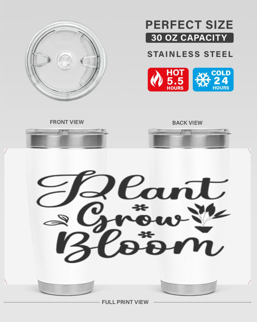 Plant Grow Bloom 391#- spring- Tumbler