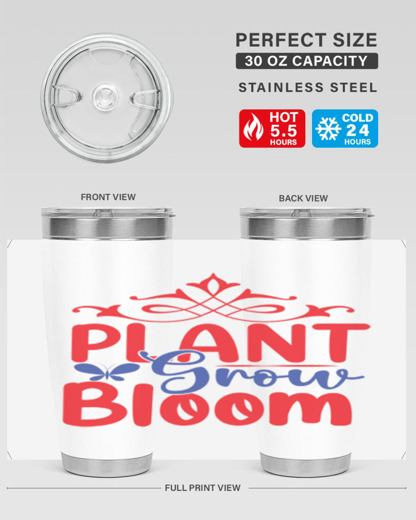 Plant Grow Bloom 392#- spring- Tumbler
