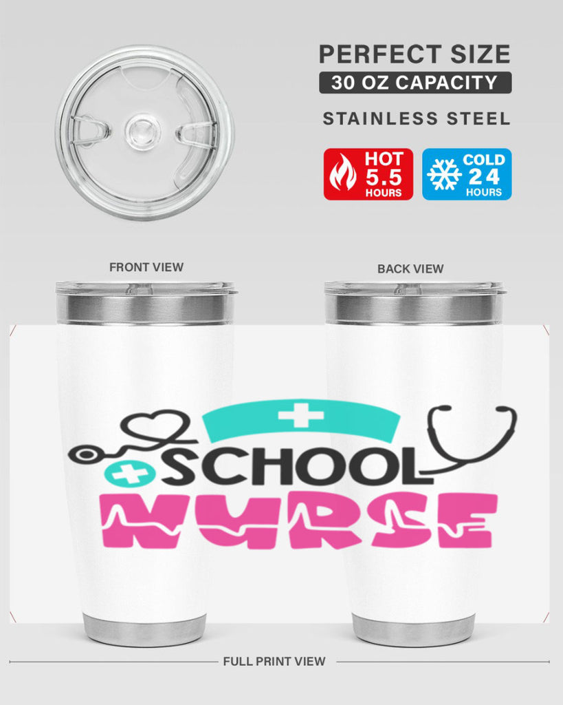 School Nurse Style Style 50#- nurse- tumbler