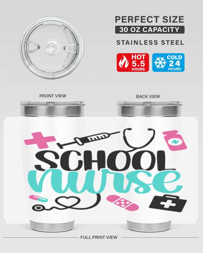 School Nurse Style Style 51#- nurse- tumbler