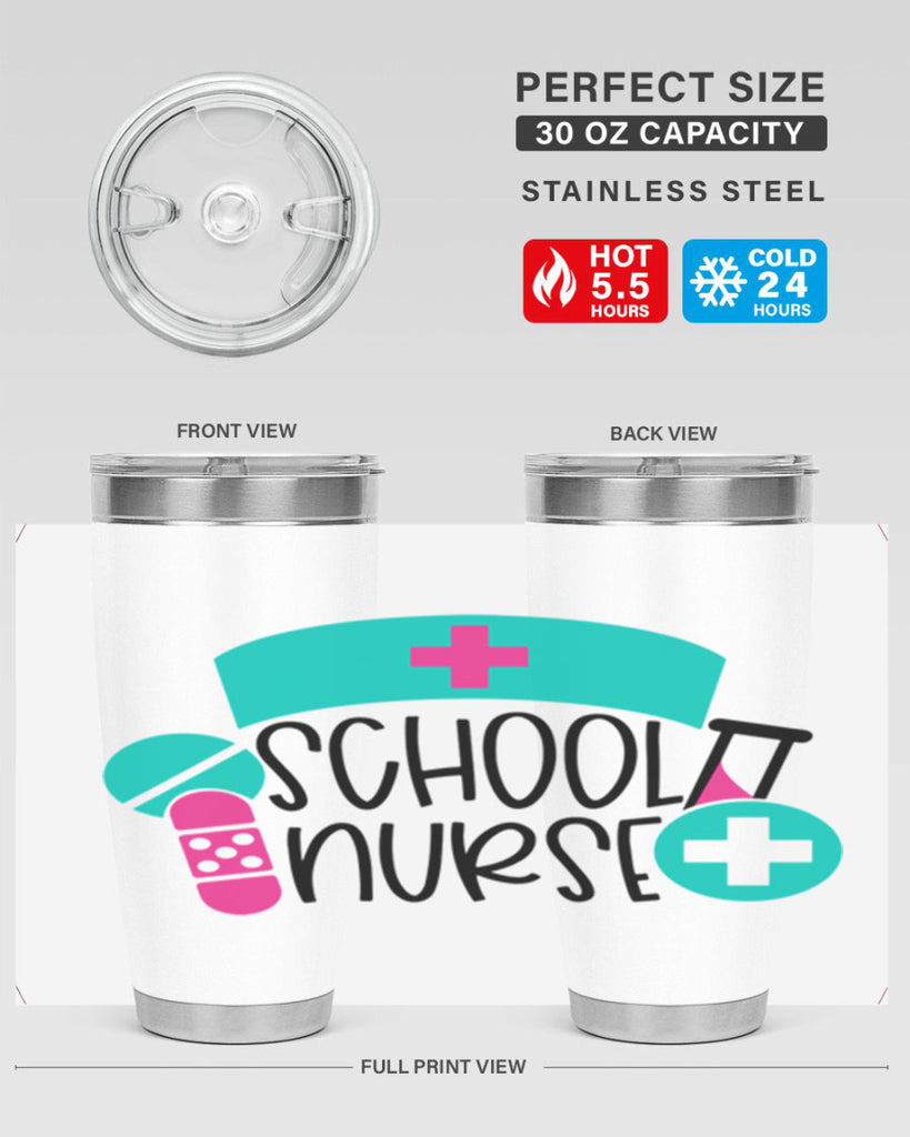 School Nurse Style Style 52#- nurse- tumbler