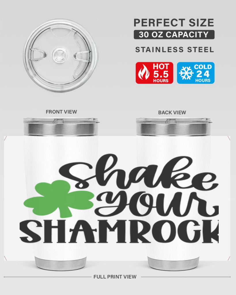 Shake Your Shamrock Style 33#- St Patricks Day- Tumbler