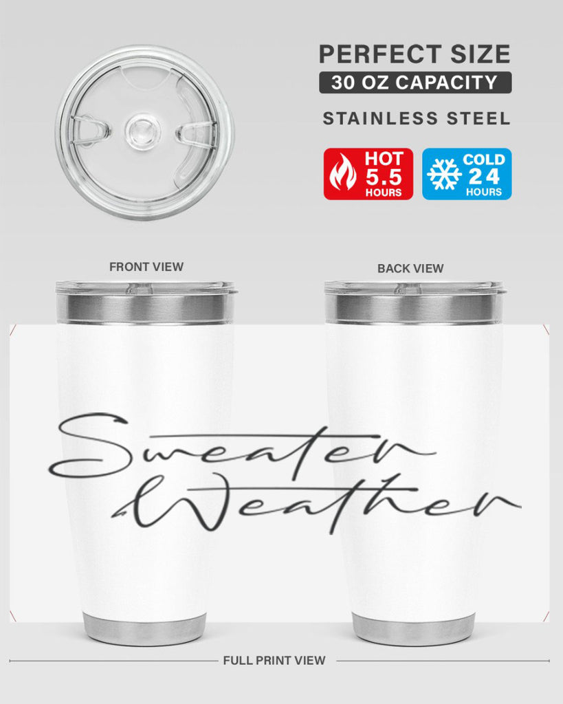 Sweater Weather 580#- fall- Tumbler