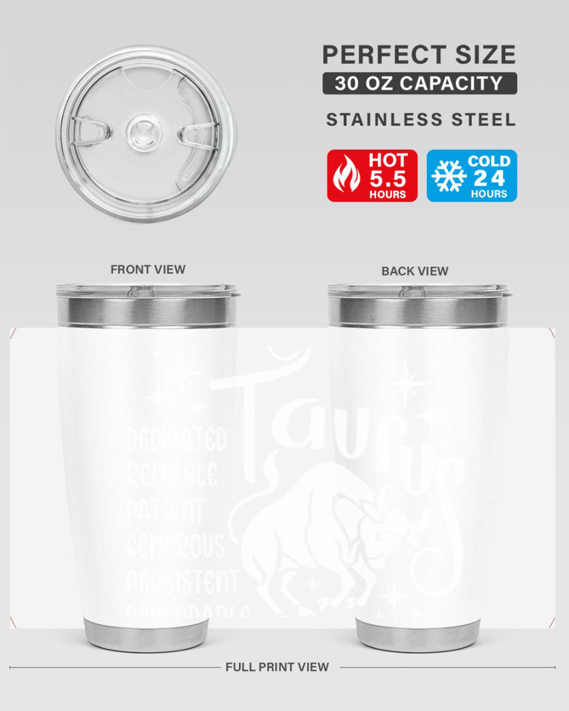 Taurus 491#- zodiac- Tumbler
