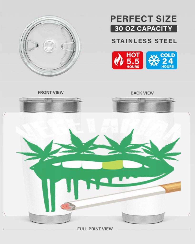 Vegetarian 270#- marijuana- Tumbler