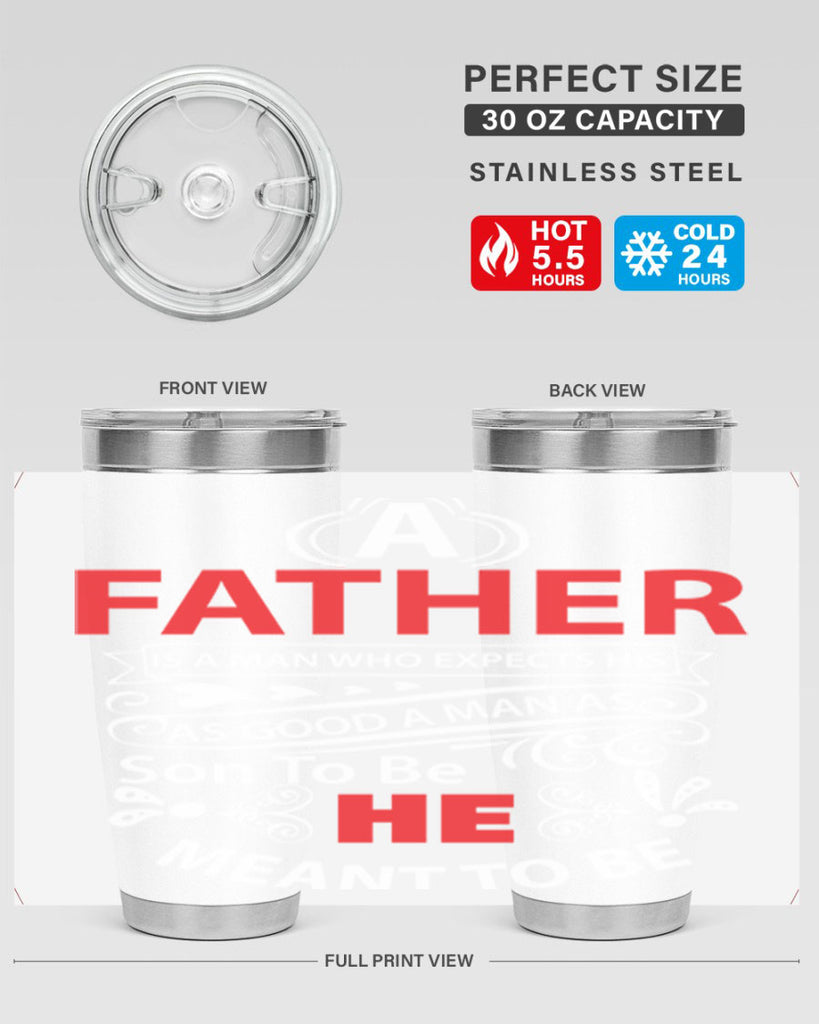 a father 247#- fathers day- Tumbler