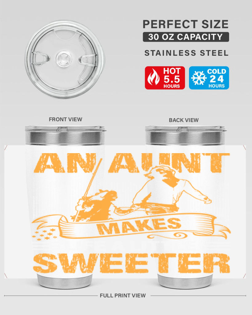 an aunt makes life a little sweeter 5#- mothers day- Tumbler
