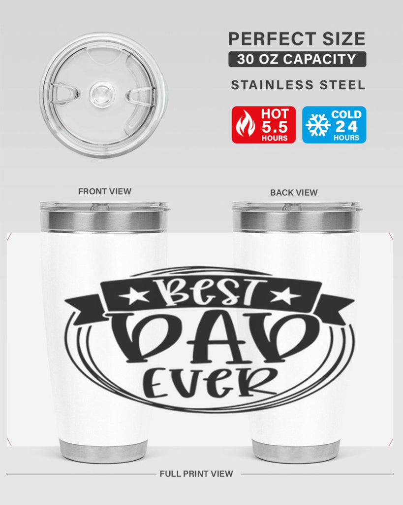 best dad ever 72#- fathers day- Tumbler