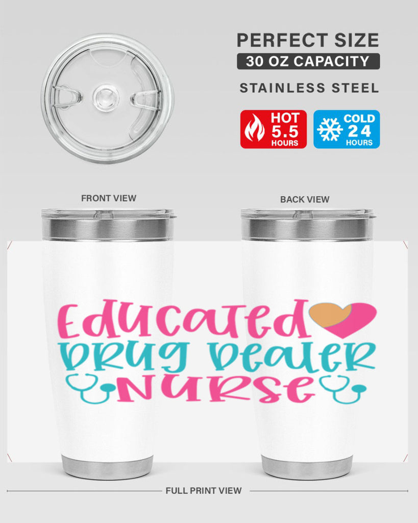 educted drug bealer nurse Style Style 194#- nurse- tumbler