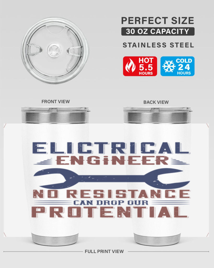 electrical engineer no resistance can drop our protential Style 18#- engineer- tumbler