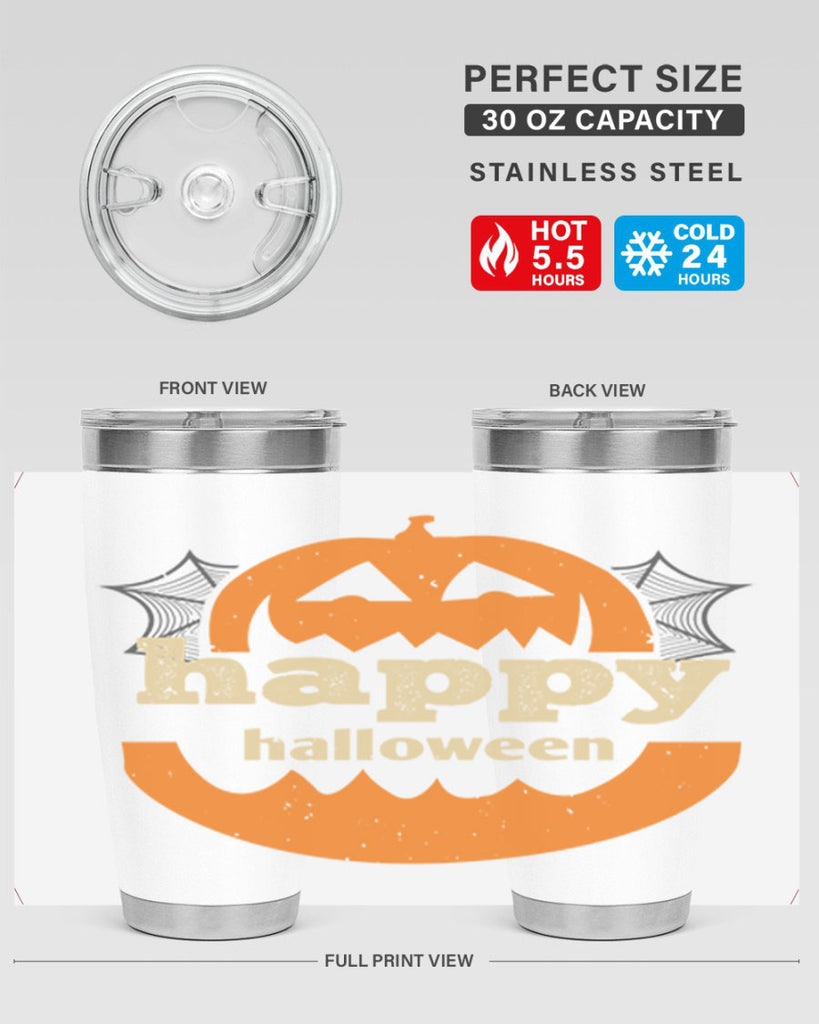 happy halloween 153#- halloween- Tumbler