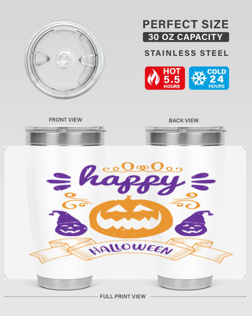 happy halloween 154#- halloween- Tumbler