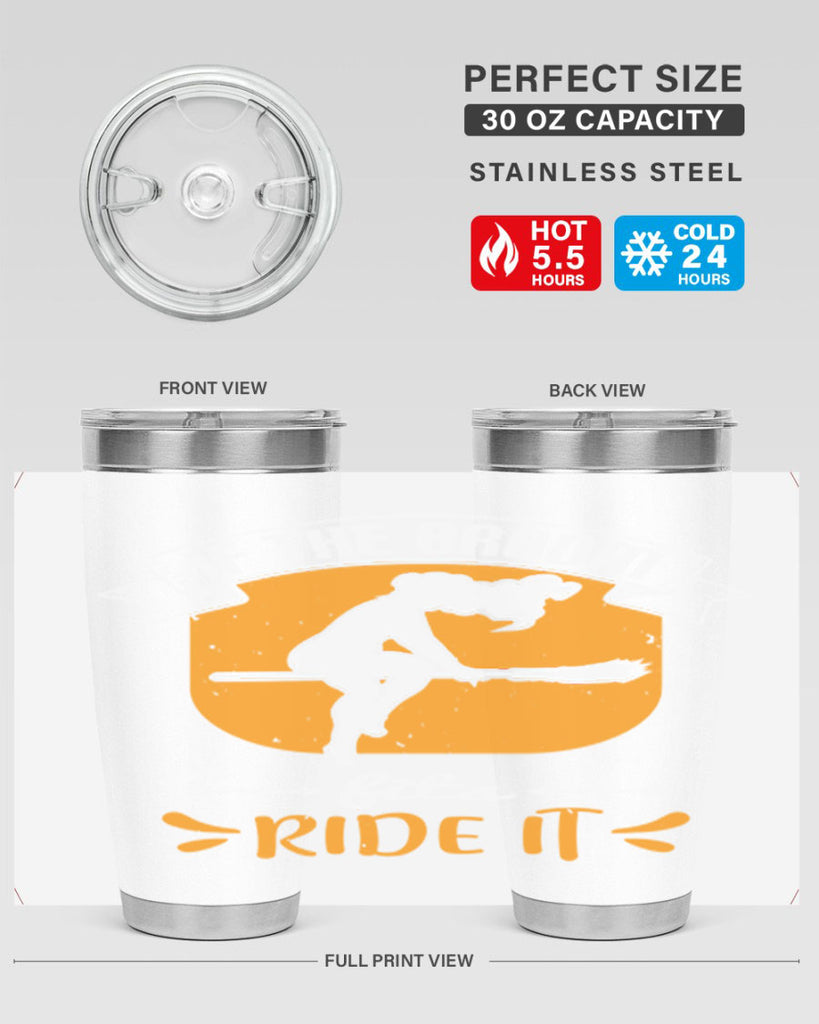 if the broom fits ride it 146#- halloween- Tumbler