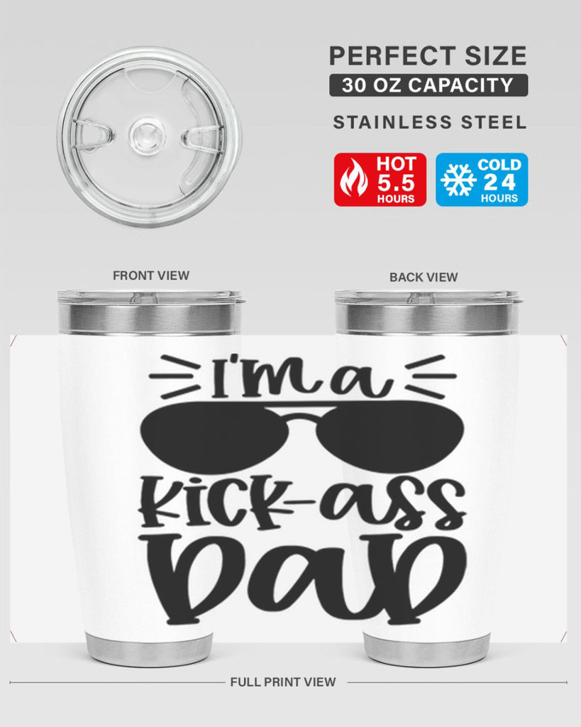 im a kickass dad 35#- fathers day- Tumbler
