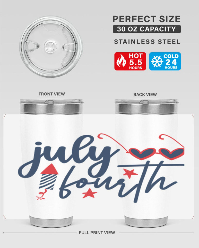 july fourth Style 70#- Fourt Of July- Tumbler