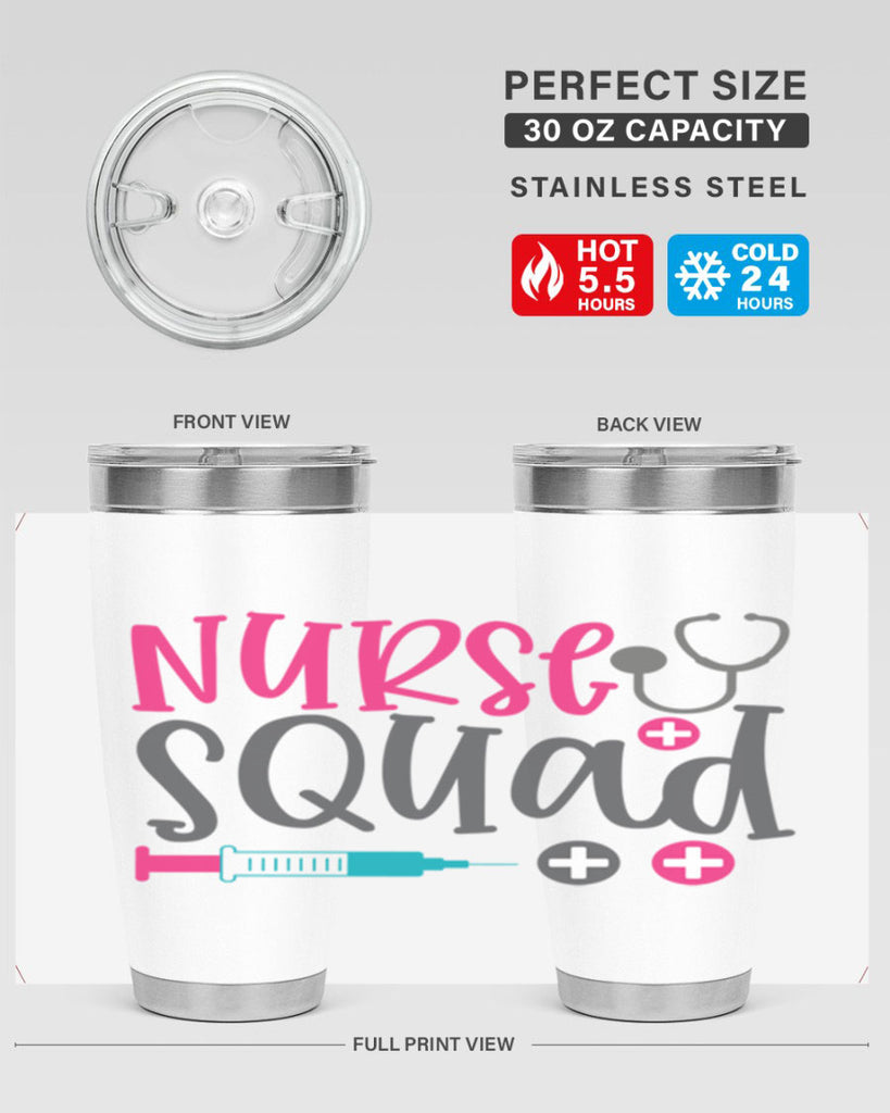 nurse squad Style 373#- nurse- tumbler
