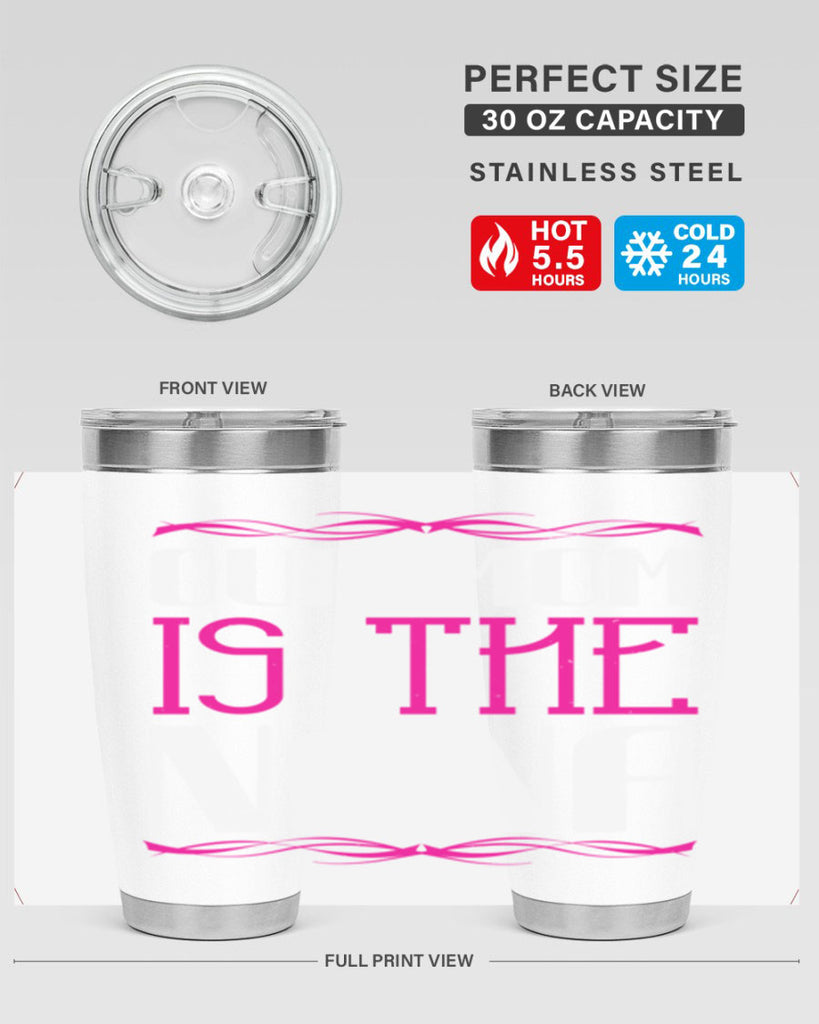 our mom is the nana 100#- grandma - nana- Tumbler