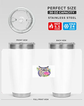 owl 13#- owl- Tumblers