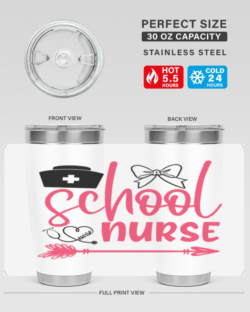 school nurse Style Style 49#- nurse- tumbler