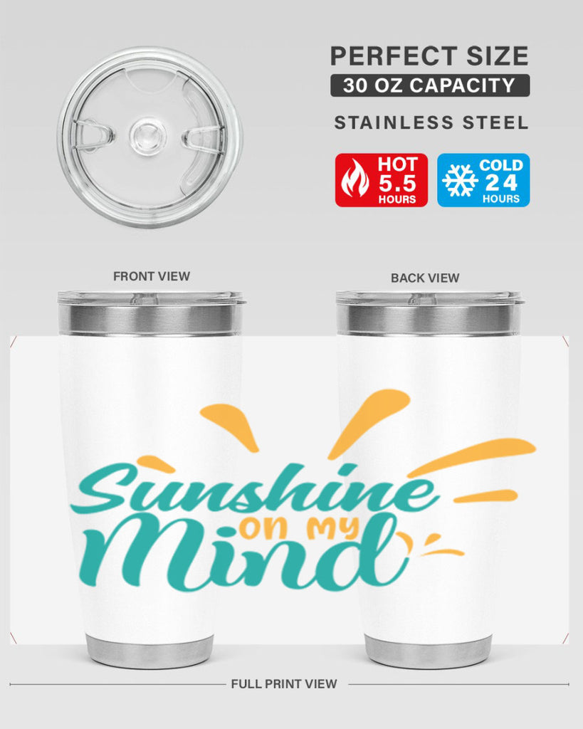 sunshine on my mind Style 74#- summer- Tumbler