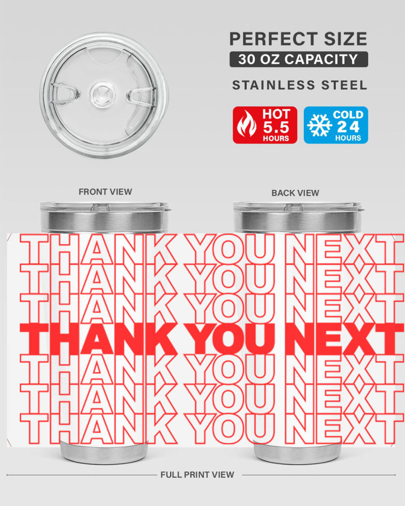 thank you next 22#- black words phrases- Cotton Tank