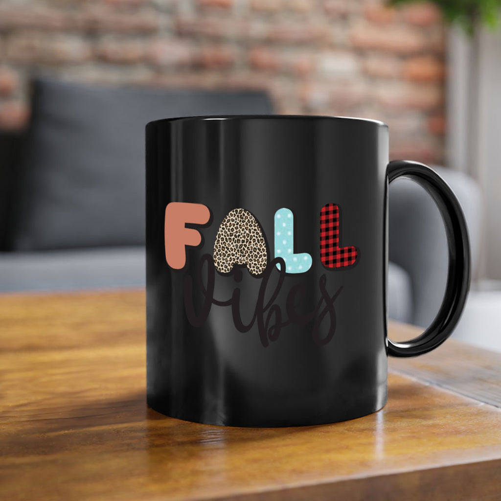 Fall Vibes 137#- fall-Mug / Coffee Cup