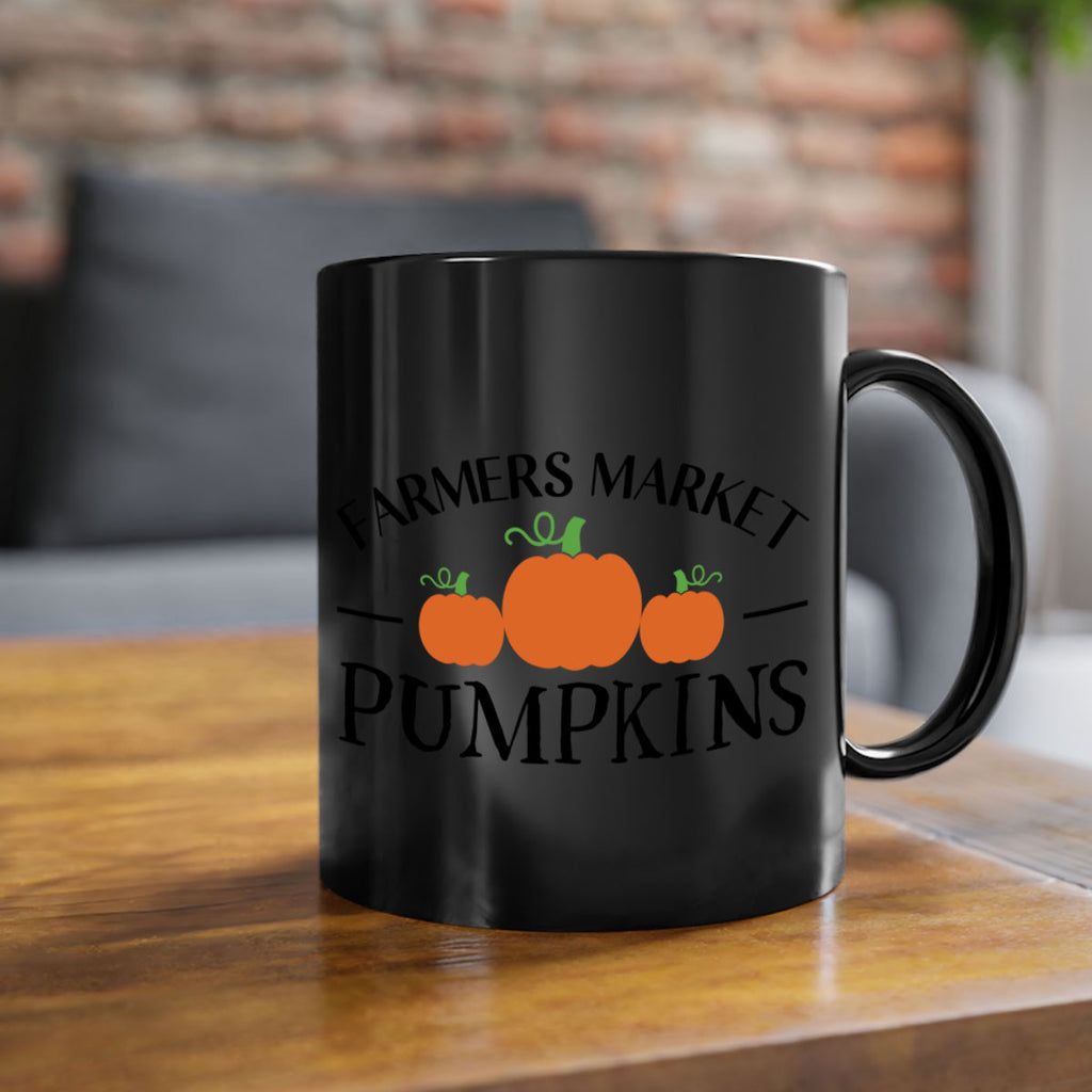 Farmers Market Pumpkins 178#- fall-Mug / Coffee Cup