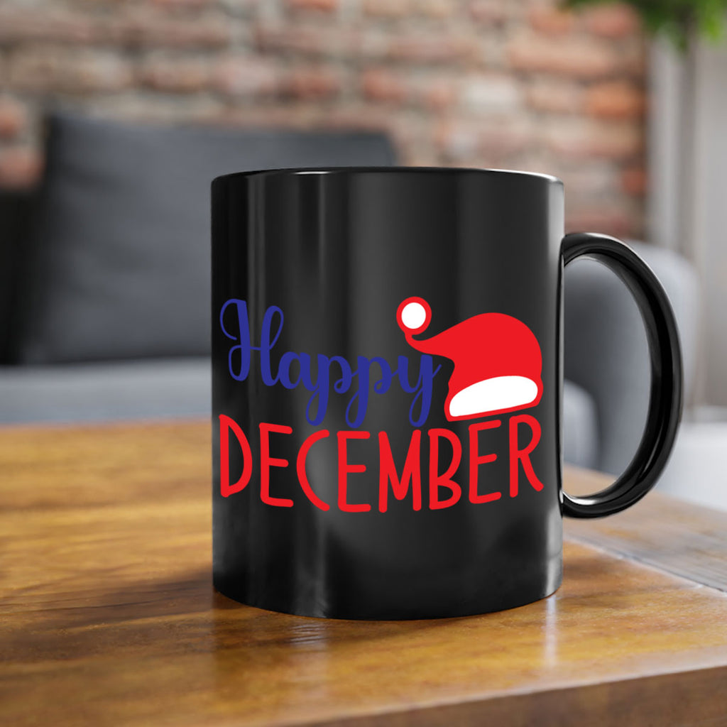 Happy December 135#- winter-Mug / Coffee Cup