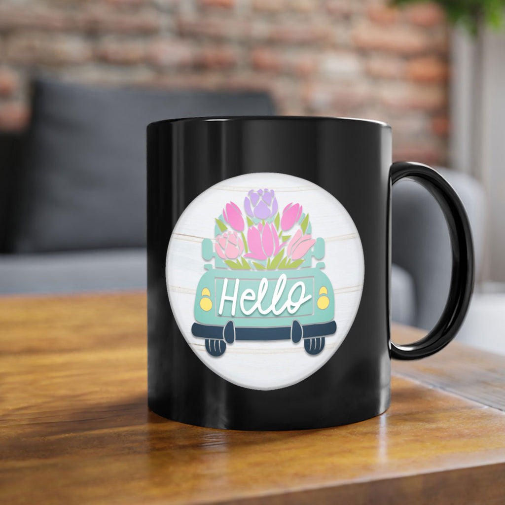 Hello Truck Mockup217#- spring-Mug / Coffee Cup