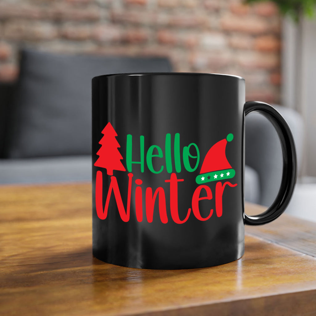 Hello Winter 180#- winter-Mug / Coffee Cup