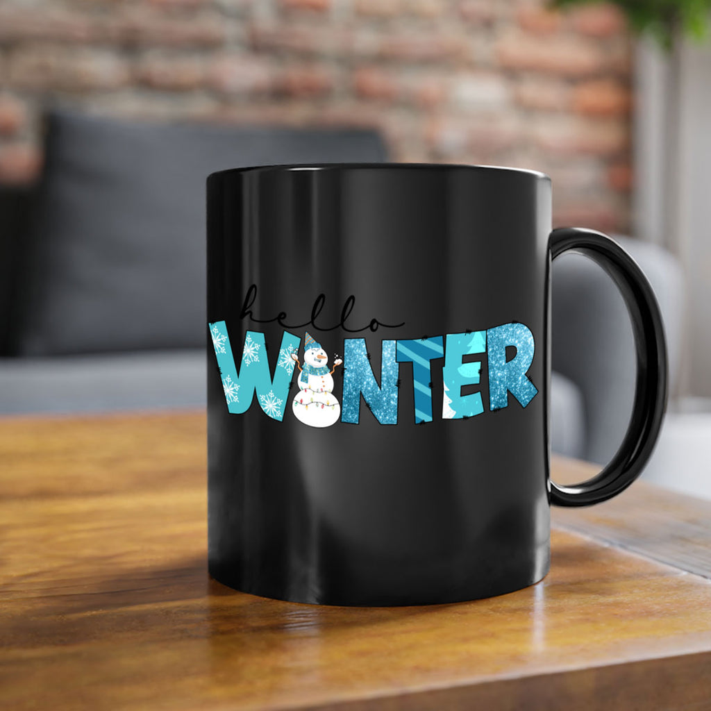 Hello Winter 188#- winter-Mug / Coffee Cup