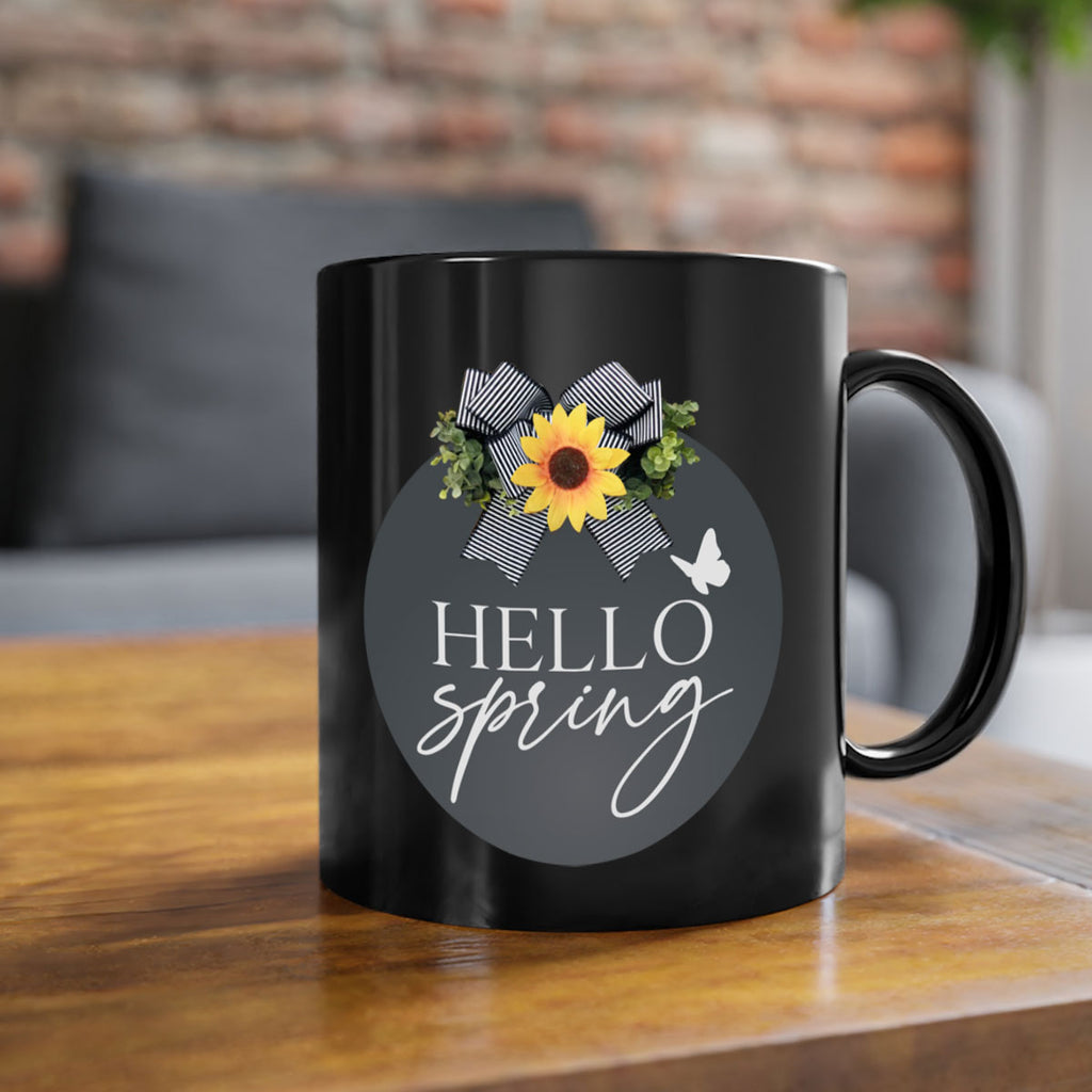 Hello spring butterfly Mockup194#- spring-Mug / Coffee Cup