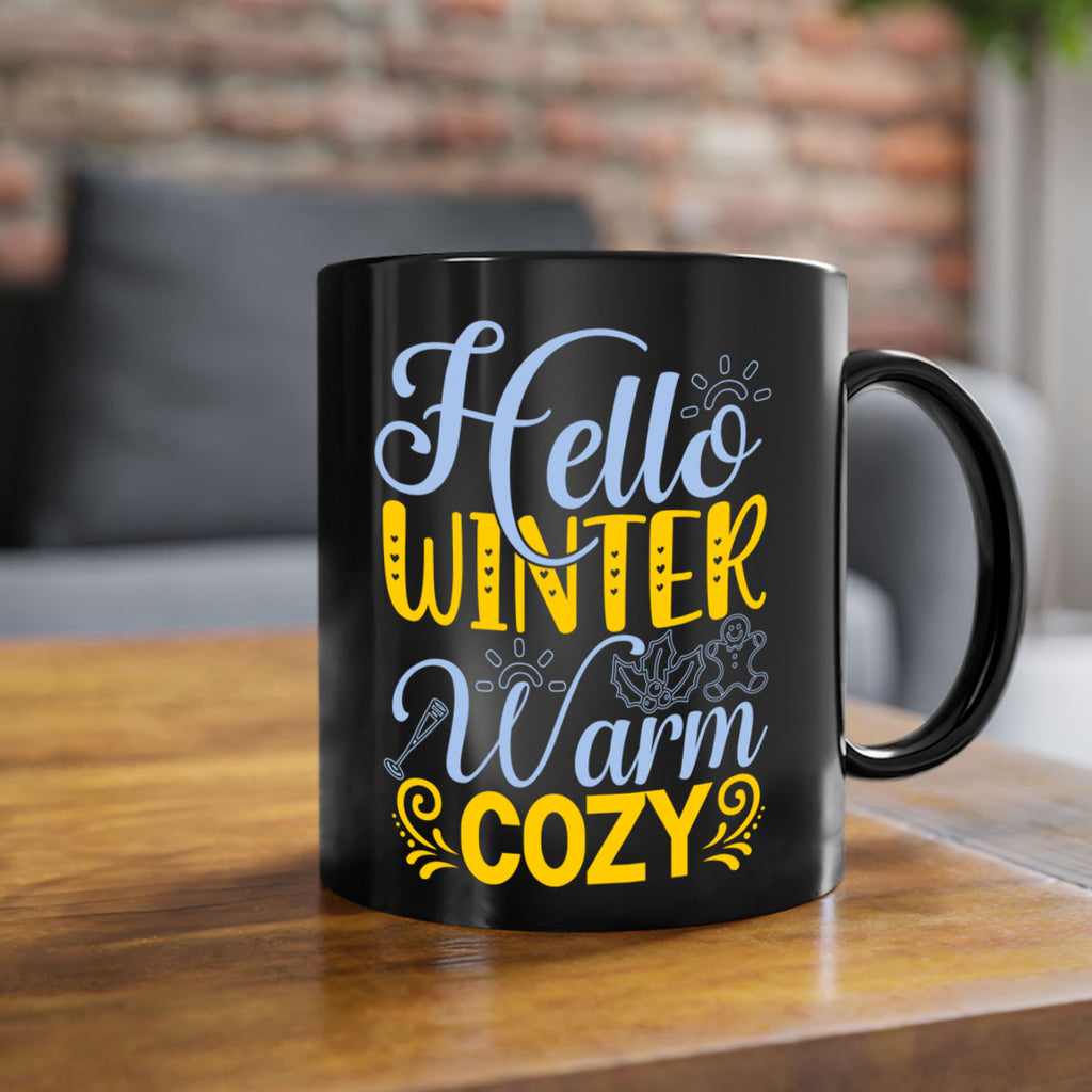 Hello winter warm cozy166#- winter-Mug / Coffee Cup