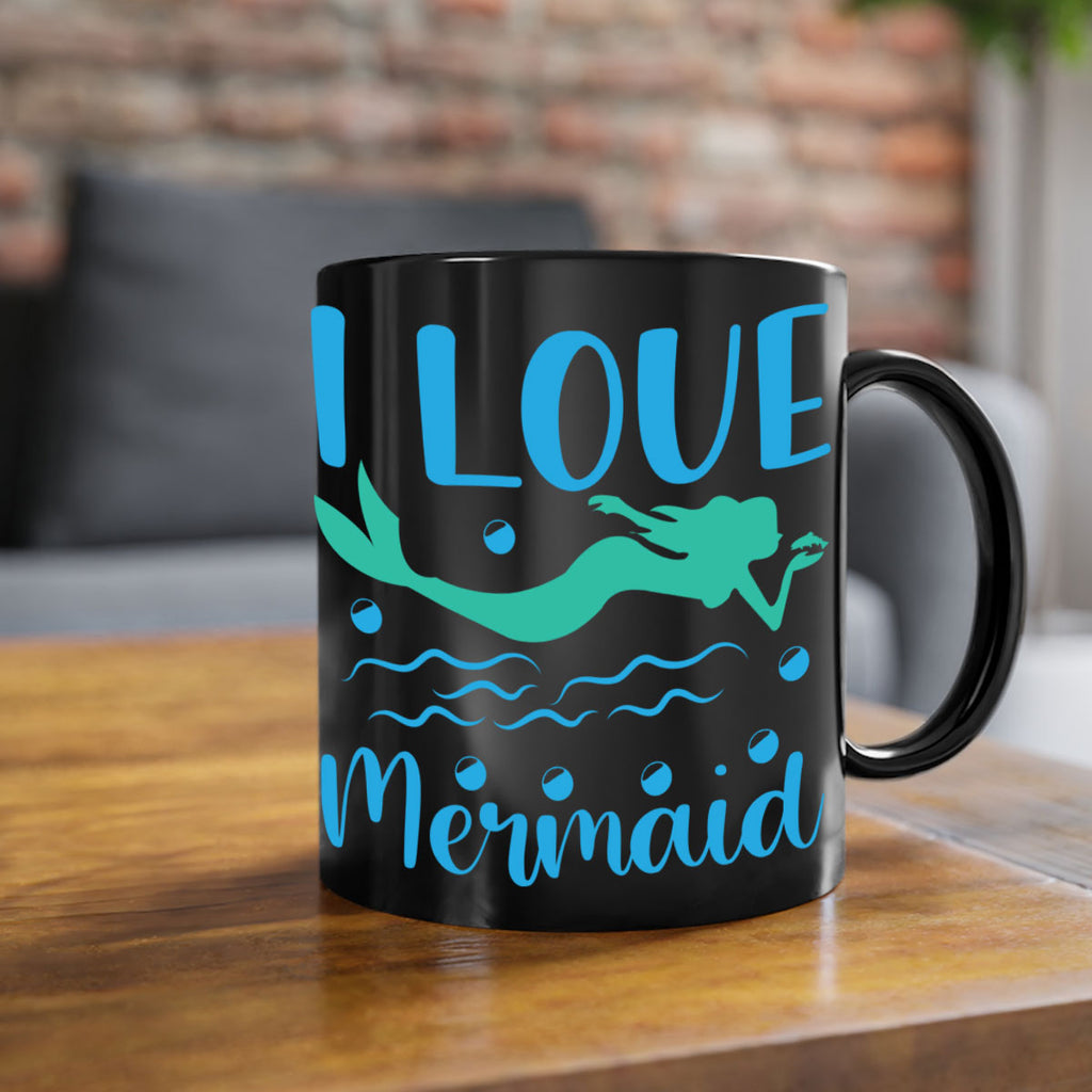 I Love Mermaid Design 231#- mermaid-Mug / Coffee Cup