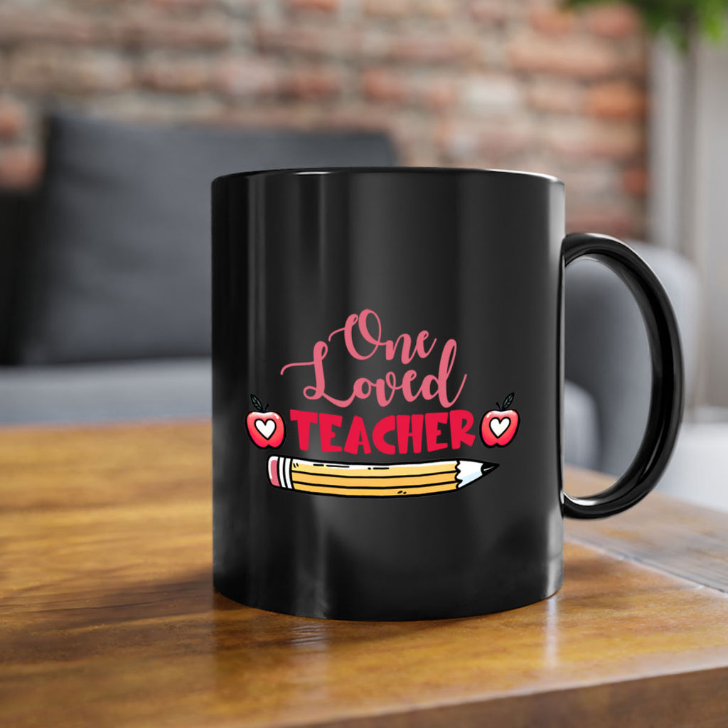 One Loved Teacher Valentine 8#- teacher-Mug / Coffee Cup