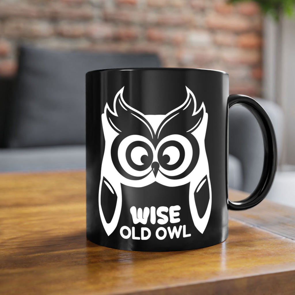 Owl Lover Wise Old Owl A TurtleRabbit 13#- owl-Mug / Coffee Cup