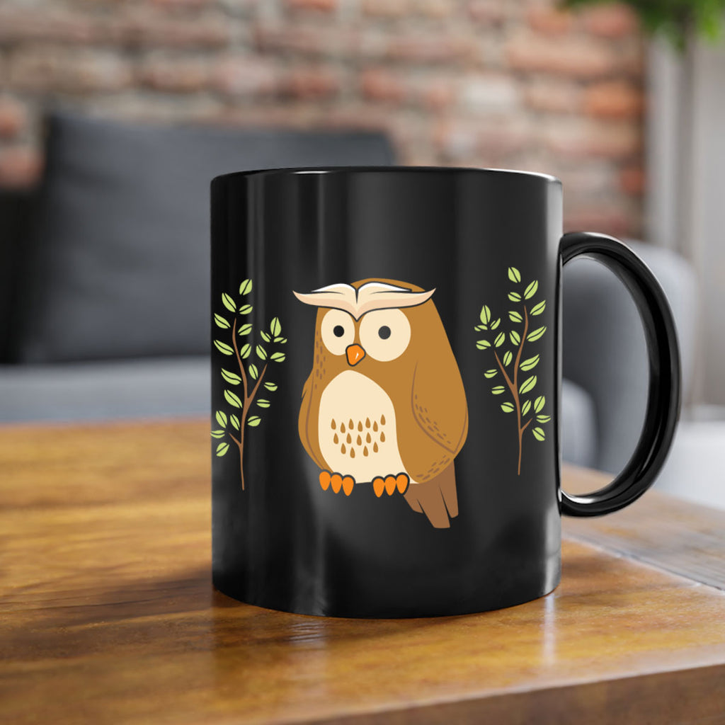 Owl of Athena Long Sleeve A TurtleRabbit 14#- owl-Mug / Coffee Cup