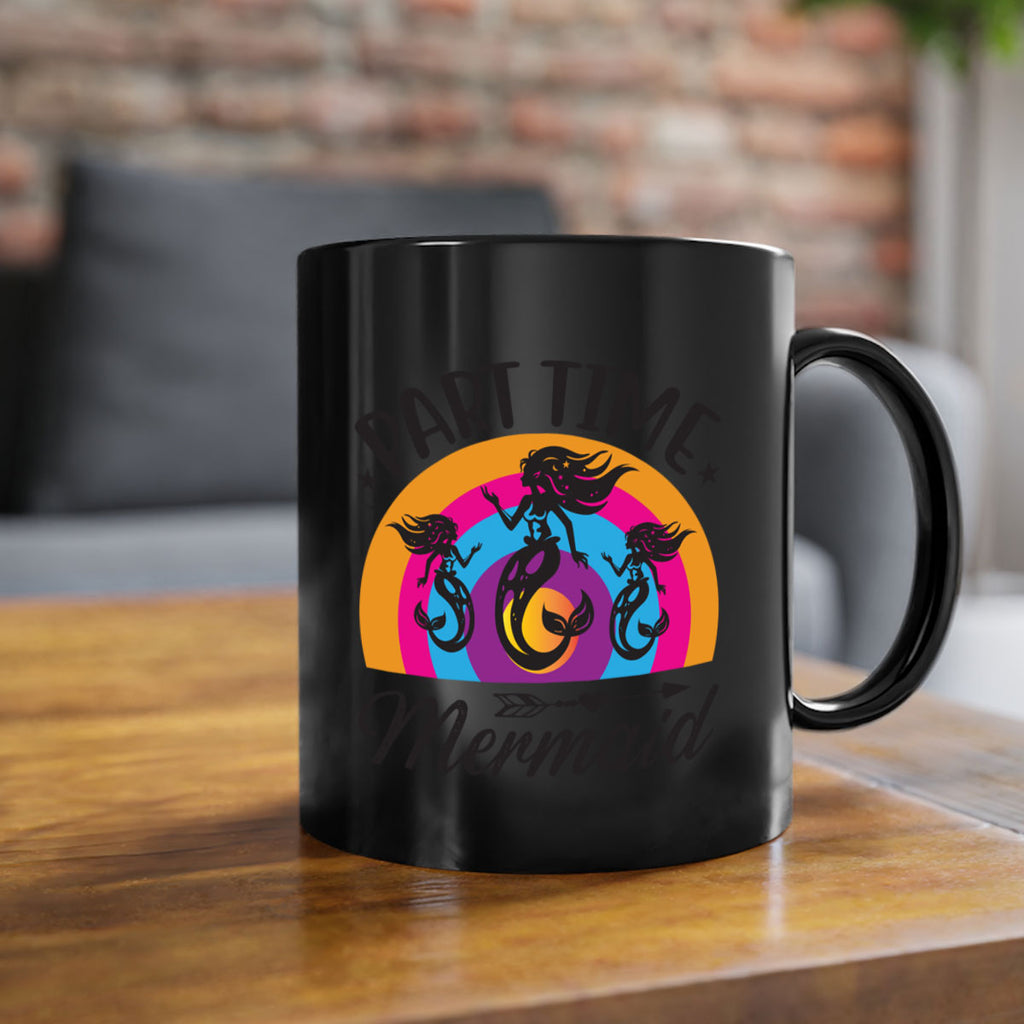 Part time mermaid 534#- mermaid-Mug / Coffee Cup