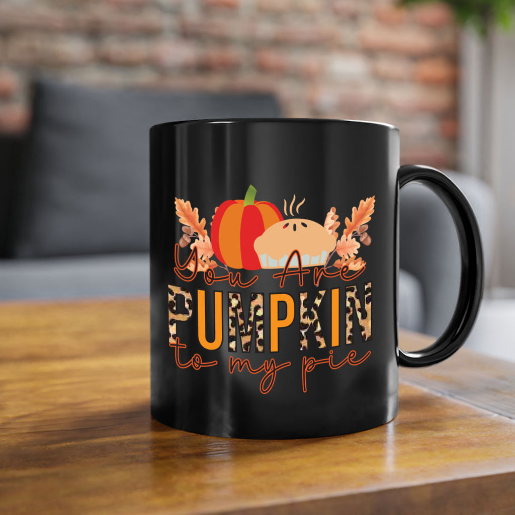 Pumpkin Pie Fall 531#- fall-Mug / Coffee Cup