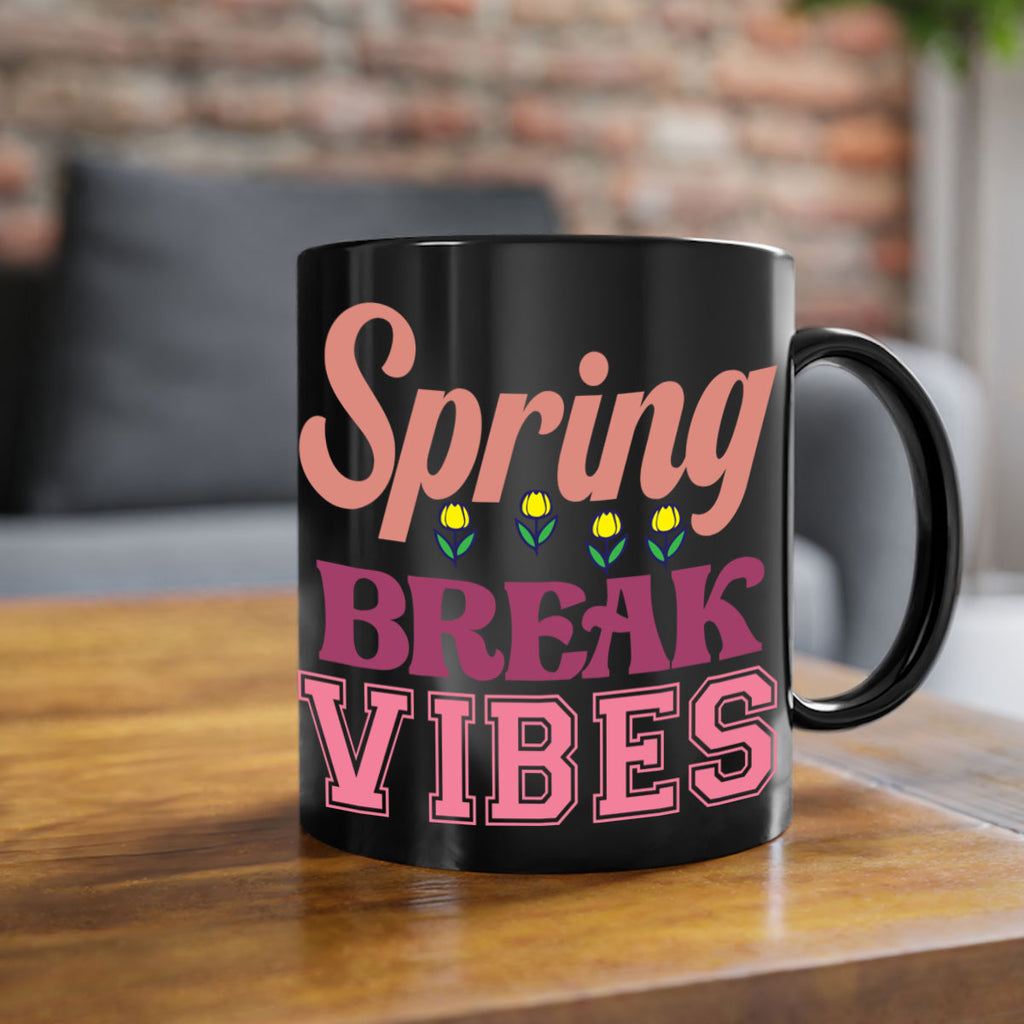 Spring Break Vibes  486#- spring-Mug / Coffee Cup