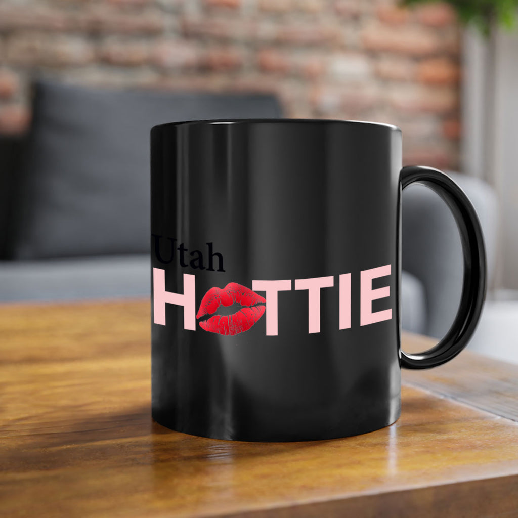 Utah Hottie With Red Lips 44#- Hottie Collection-Mug / Coffee Cup