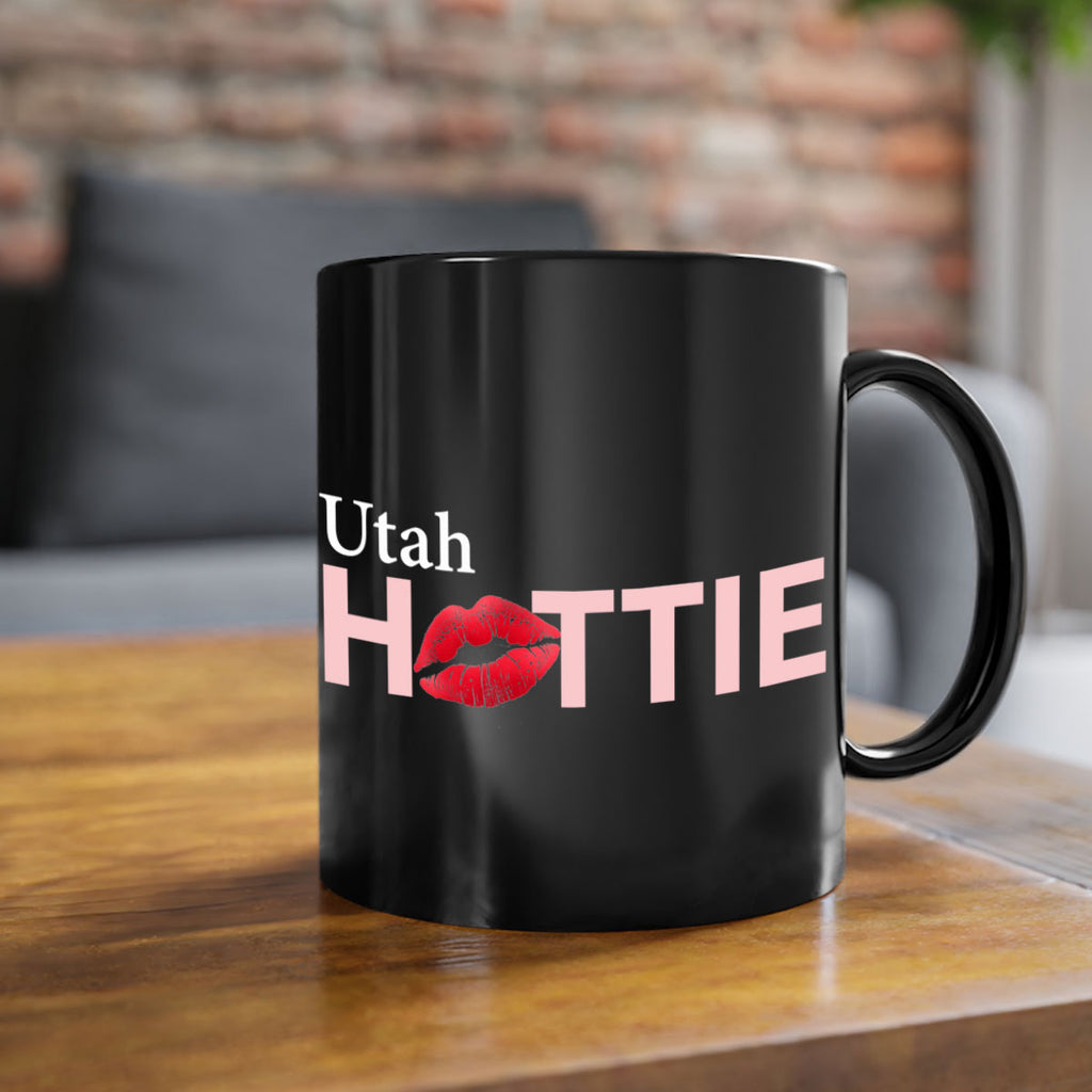 Utah Hottie With Red Lips 98#- Hottie Collection-Mug / Coffee Cup