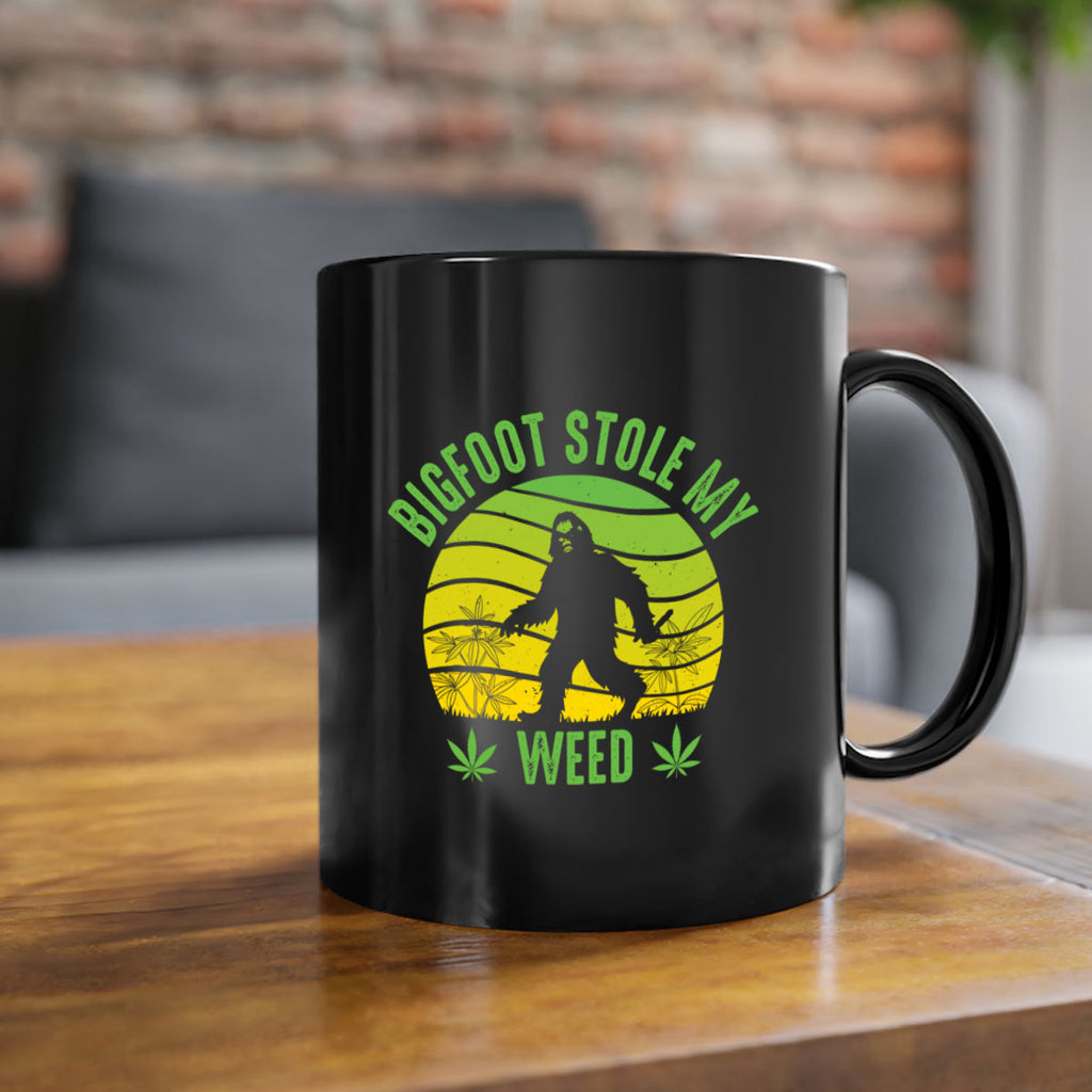 bigfoot stole my weed 15#- marijuana-Mug / Coffee Cup