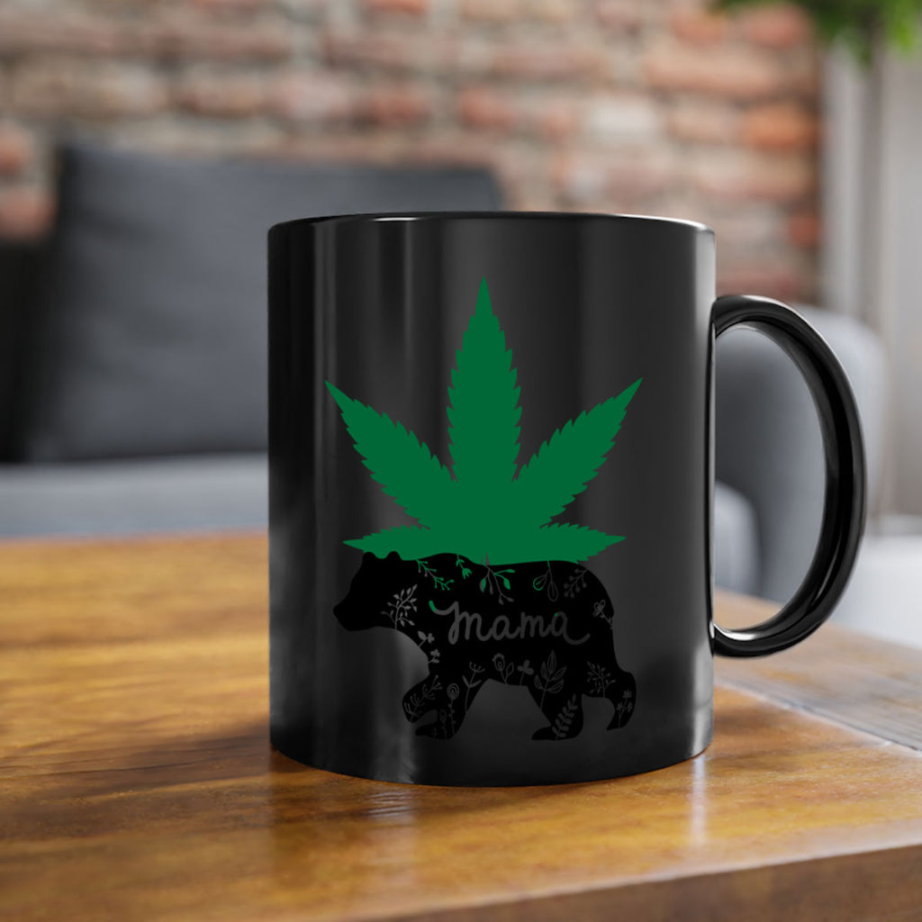 mama bear weed 196#- marijuana-Mug / Coffee Cup