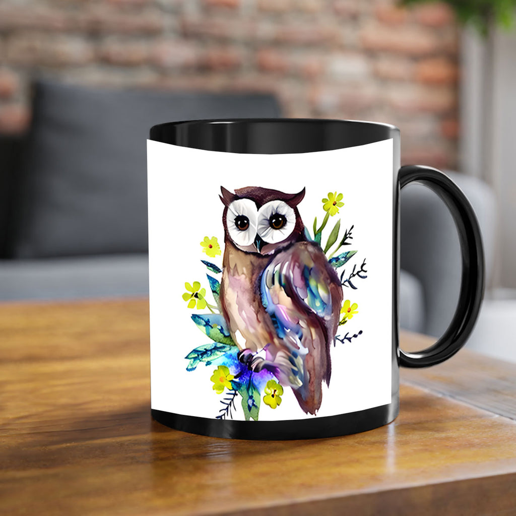owl 14#- owl-Mug / Coffee Cup