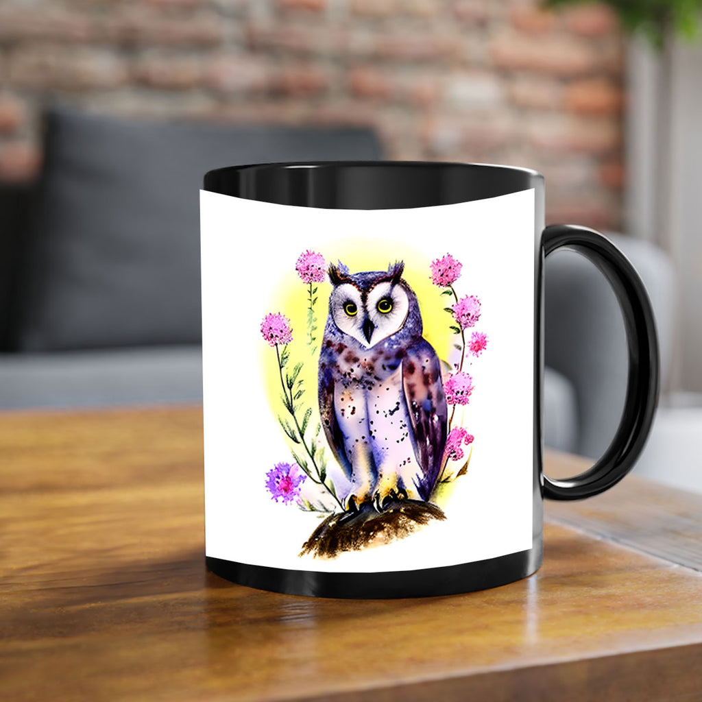 owl 18#- owl-Mug / Coffee Cup