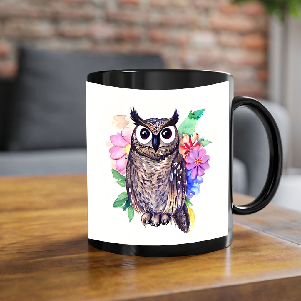 owl 3#- owl-Mug / Coffee Cup